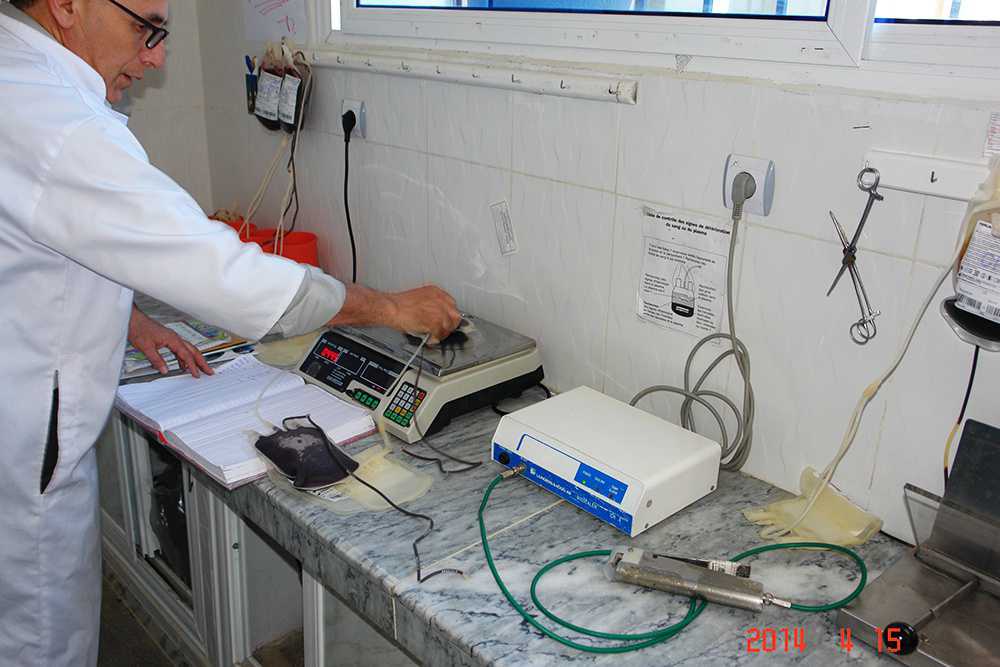 Matériel de transfusion