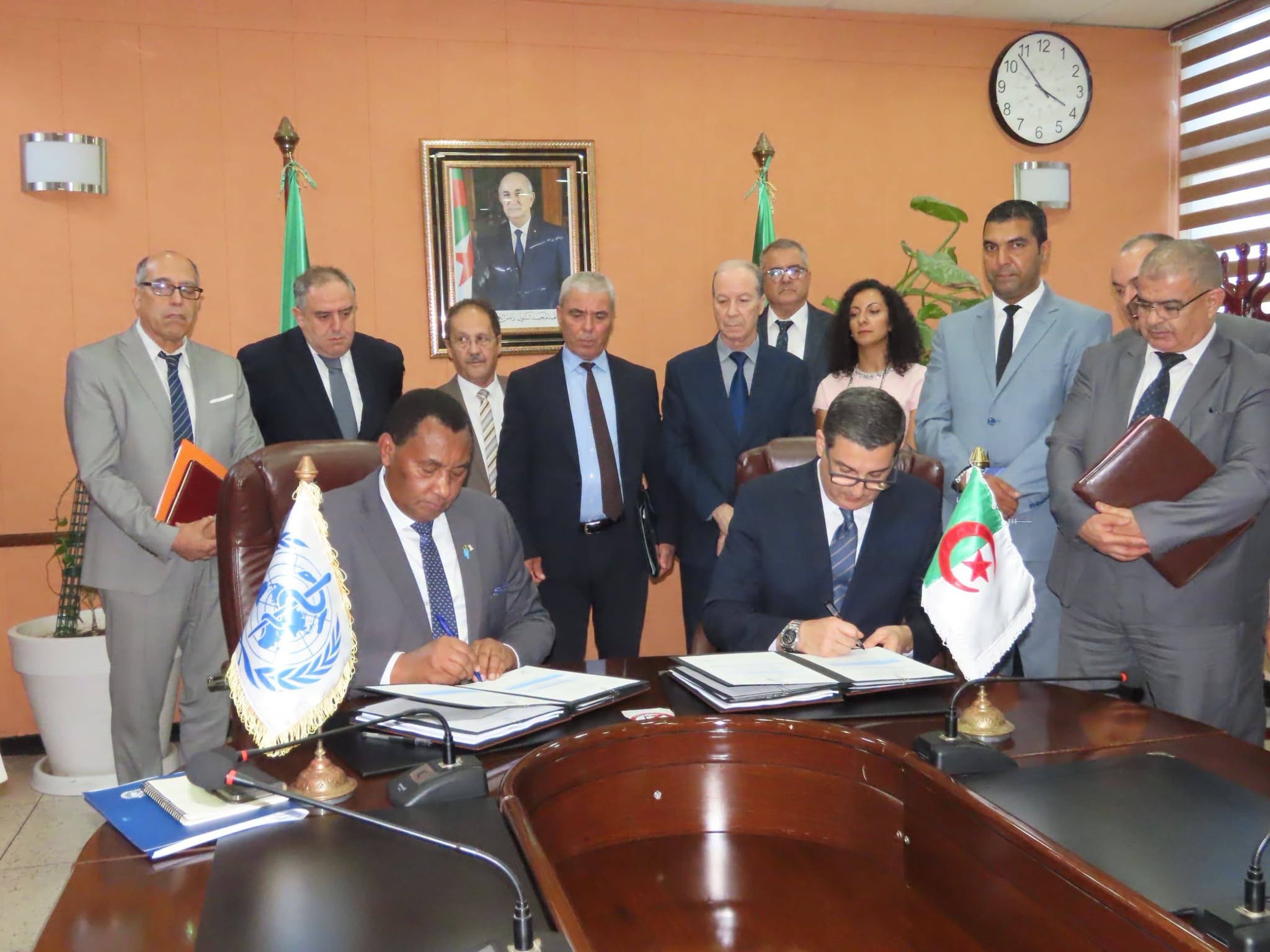 Signature du programme budgétaire de coopération entre l’Algérie et l’Organisation mondiale de la Santé pour la période 2026-2027